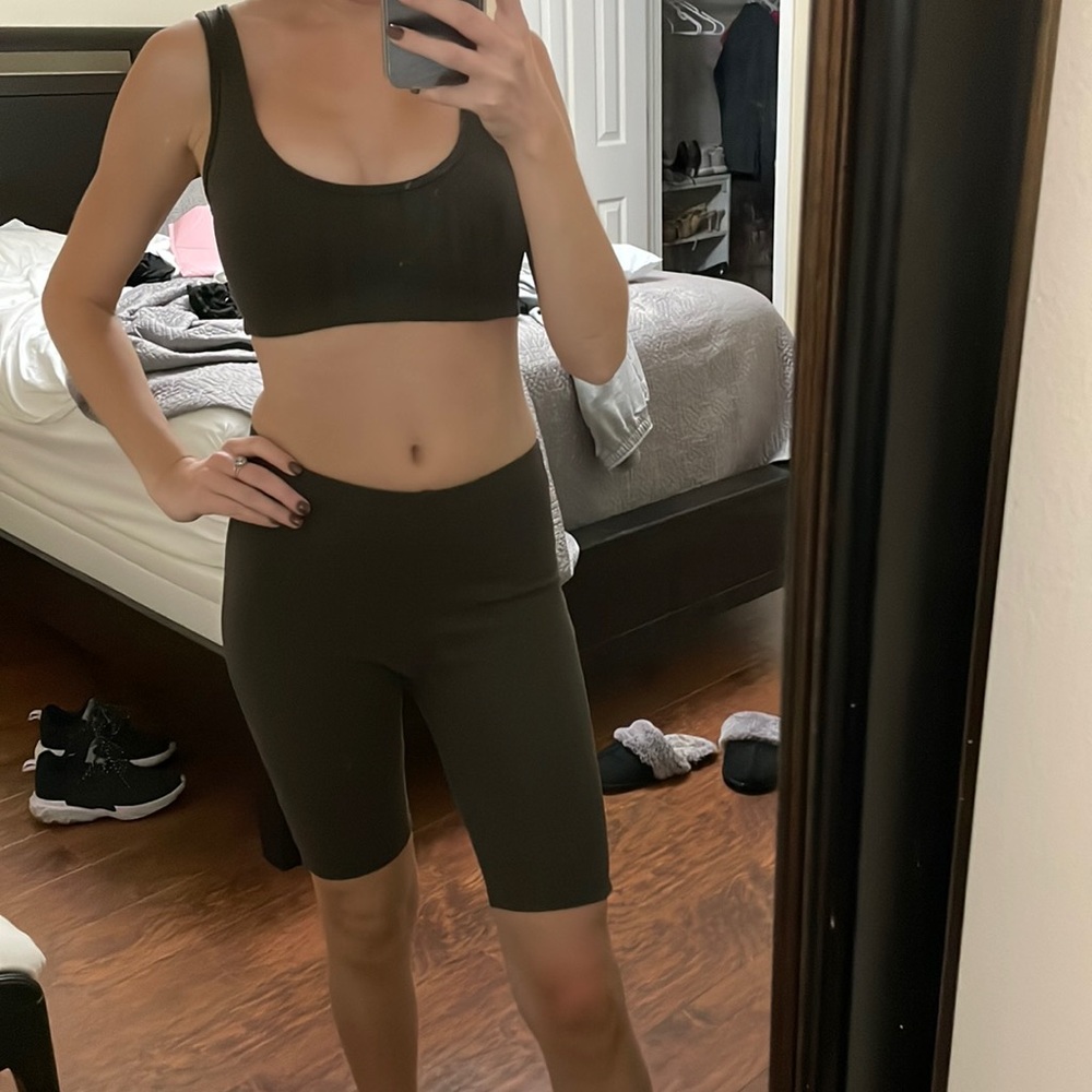 Biker short set